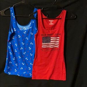 2 pack tank tops 💕 Classic old 🏫